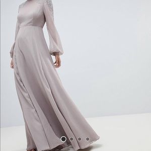ASOS beaded maxi dress
